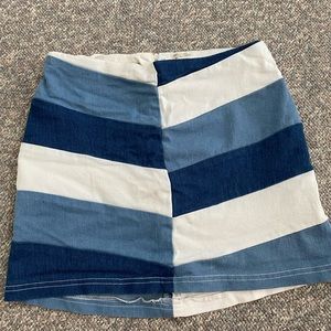 Altar’d State Jean Skirt